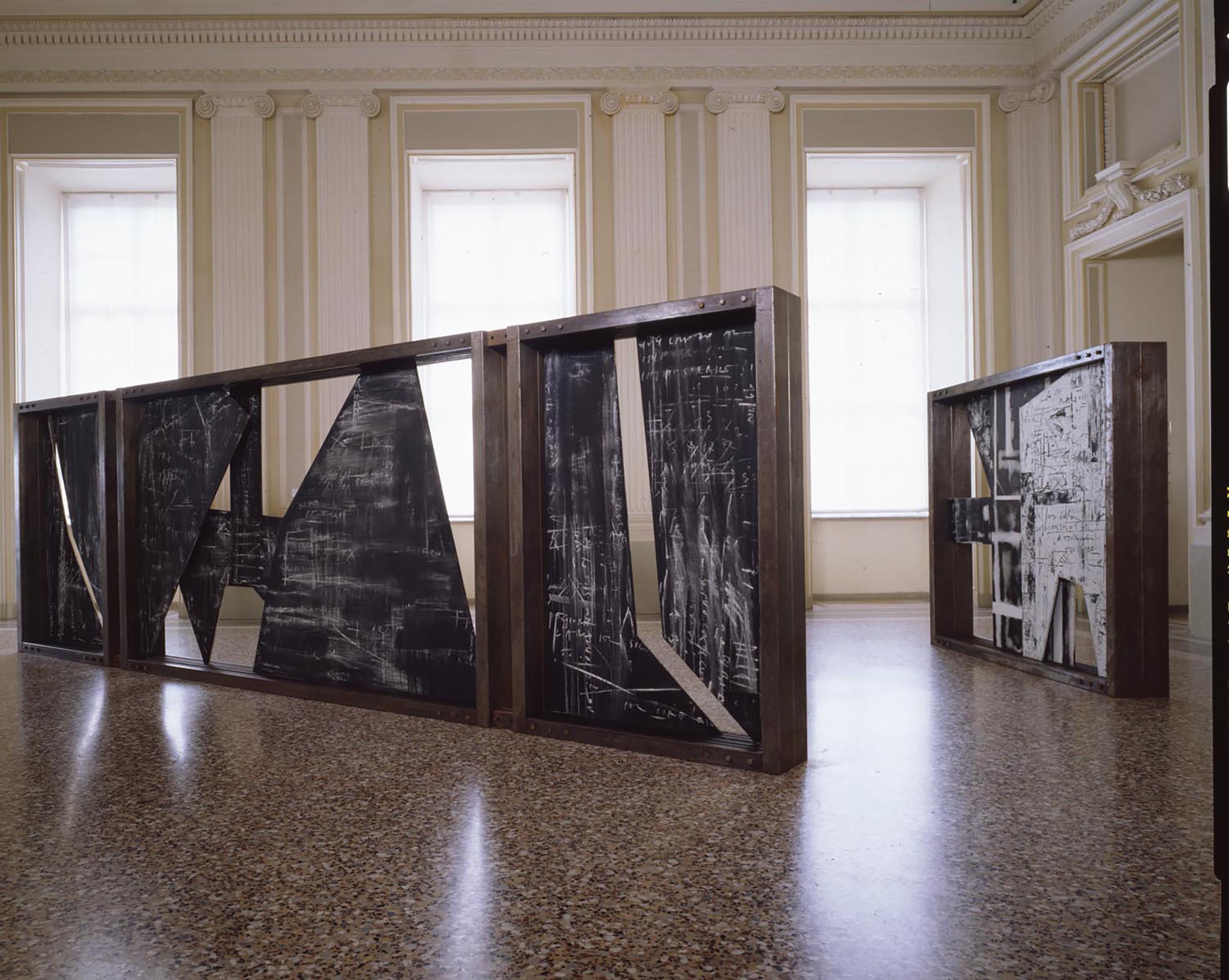Emilio Vedova, Ciclo Lacerazione u002777/u002778, 1977